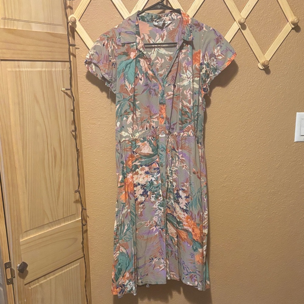 Together Multicolor Floral Midi Dress